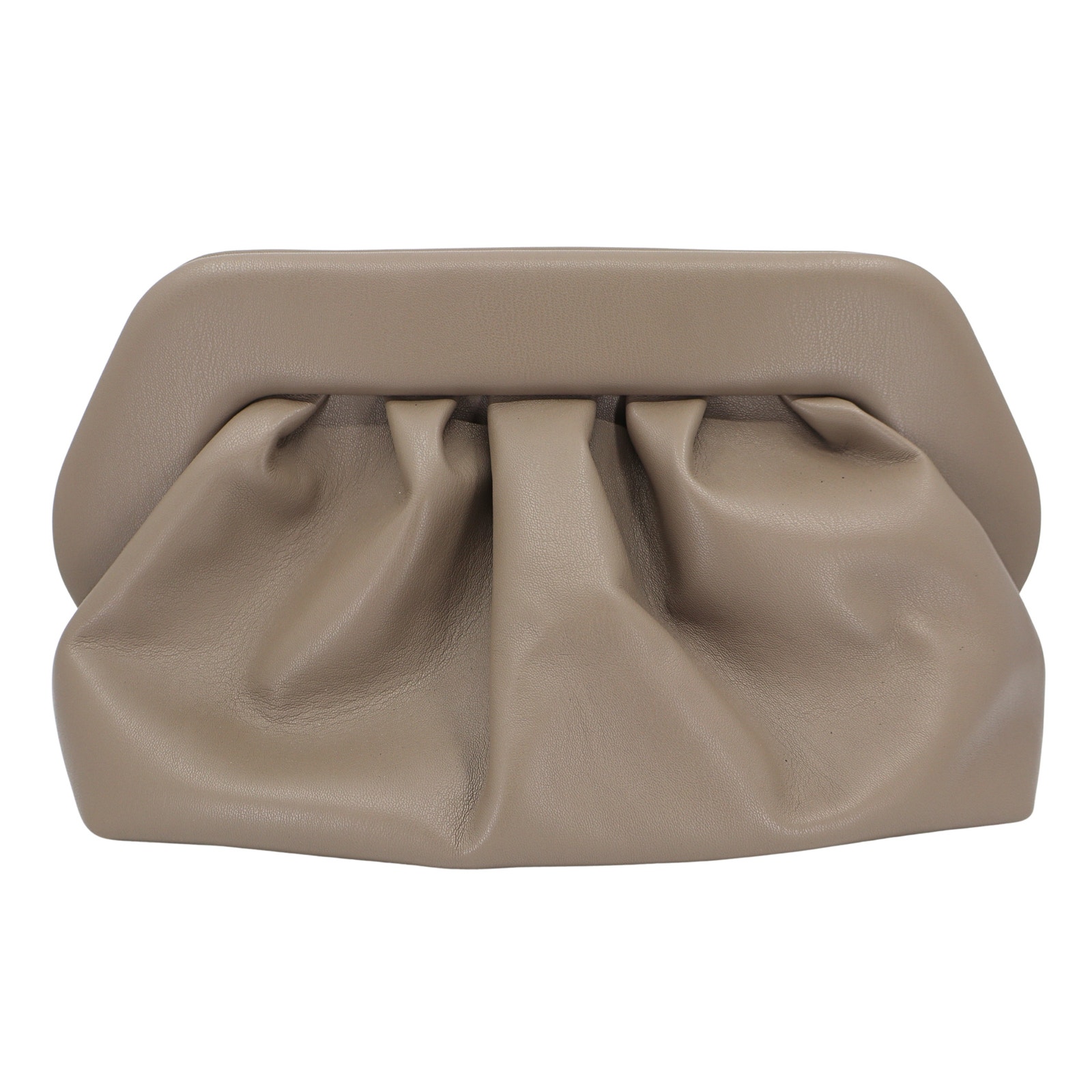 Themoire Bios Baguette Vegan Leather Clutch - Dusty Brown
